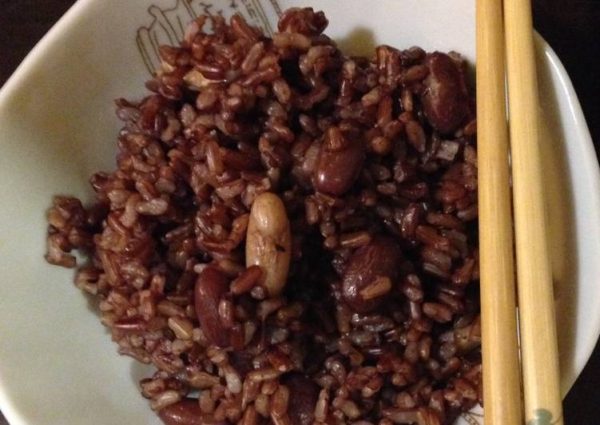 cách nấu cơm gạo lứt đậu đỏ ngon không bị khô