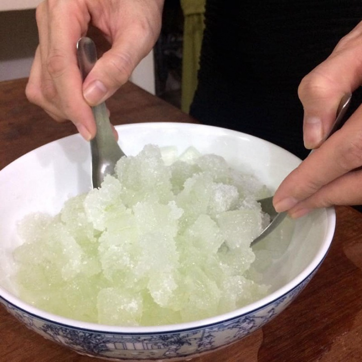 cách nấu chè nha đam đậu xanh nước cốt dừa