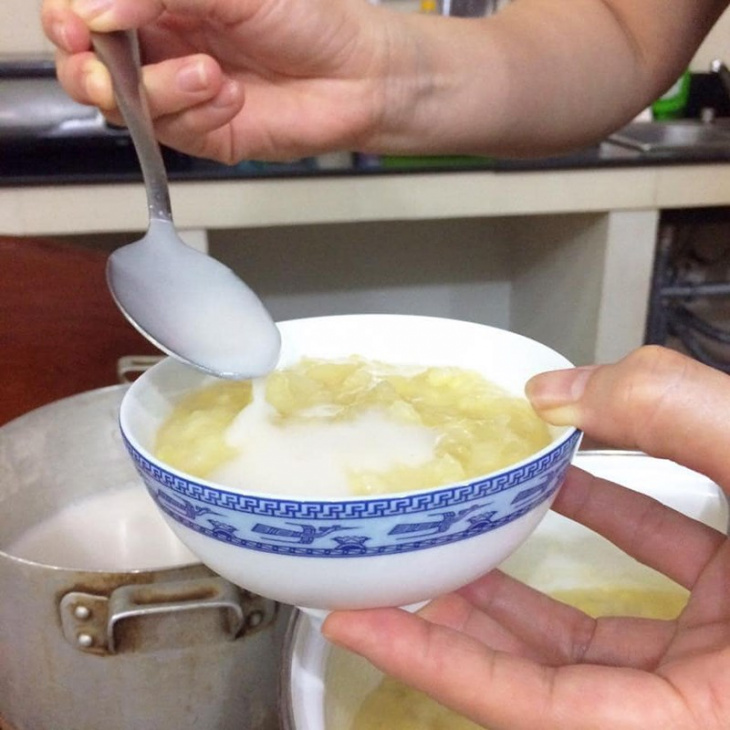 cách nấu chè nha đam đậu xanh nước cốt dừa