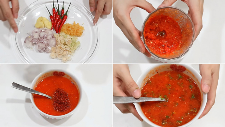 Cách làm gỏi tôm sốt Thái chua chua cay cay cực hấp dẫn