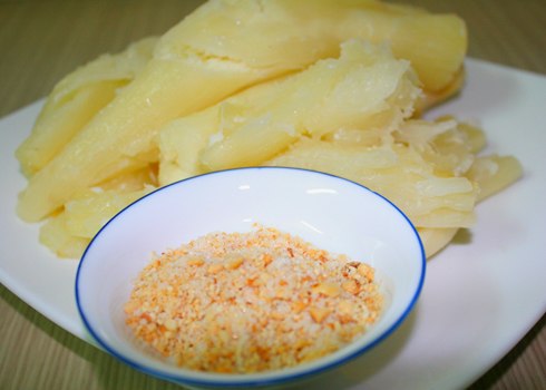cách làm khoai mì nước cốt dừa thơm béo tại nhà