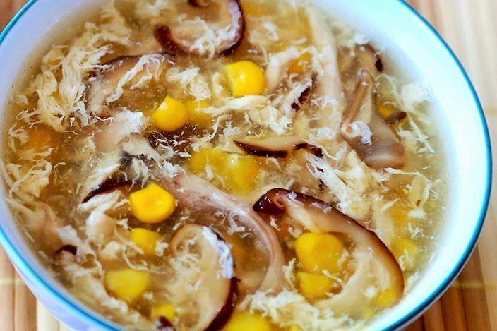 cách làm súp gà ngô nấm thơm ngon tại nhà
