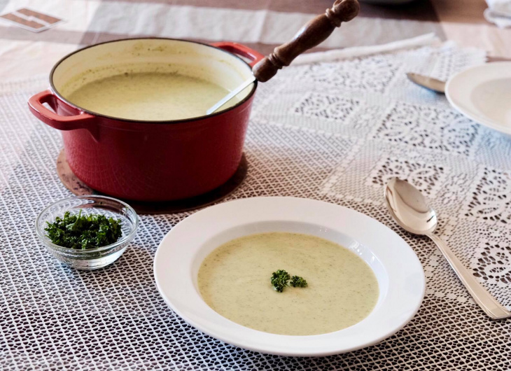 bữa sáng, món súp, cách nấu súp khoai tây thơm mịn, bổ dưỡng cực đơn giản