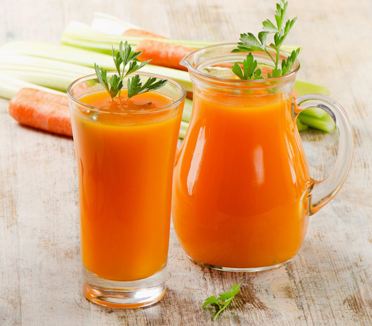 cà rốt, sinh tố cà rốt, cách làm sinh tố cà rốt thơm ngon bổ dưỡng