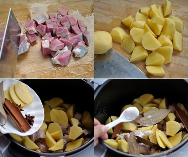 Thịt bò hầm khoai tây – Món ăn ấm áp cho ngày se lạnh