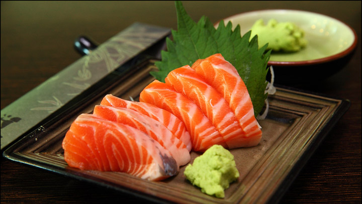 cá hồi, sashimi, cách làm sashimi cá hồi ngon tê tái cả người