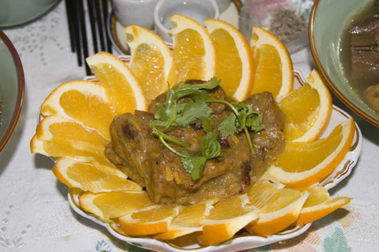 thịt vịt, trái cam, thơm ngon với cách làm món vịt nấu cam độc đáo