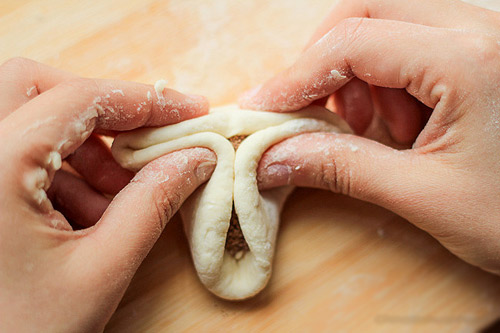 bột mì, đường trắng, một mì chín, bí quyết cách làm bánh tam giác nhân đường độc nhất vô nhị