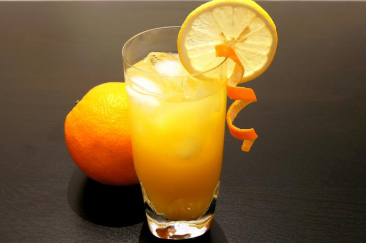 soda, trái cam sành, trái tắc, mới lạ với cách làm soda cam ngon hơn cả nhà hàng