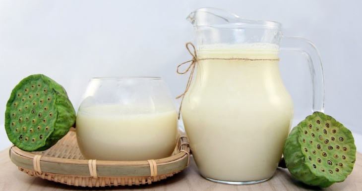 hạt sen, sữa hạt sen – món thức uống bổ dưỡng dành cho phụ nữ