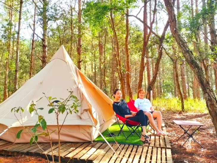 địa điểm,   												review trải nghiệm tour cắm trại cùng lux camp đà lạt