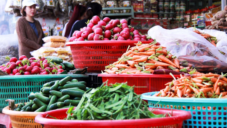 địa điểm,   												đi chợ nông sản đà lạt, mua rau củ quả “tại vườn”