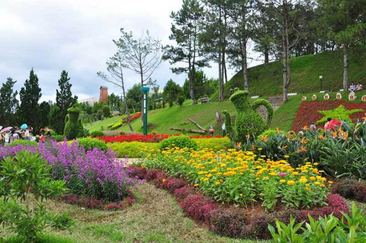 lịch trình,   												vườn hoa thành phố đà lạt – điểm check-in sống ảo đẹp ngây ngất