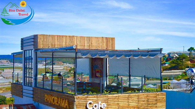 Café Panorama Đà Lạt – nơi chiêm ngưỡng “kinh đô ánh sáng” từ trên cao có 1 không 2