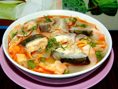 món canh, măng chua, canh măng chua, cánh cá, cá lóc, thay đổi khẩu vị với món cá lóc um măng chua cực ngon