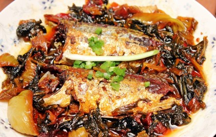 món kho, dưa chua, cá ngân, cá kho, mách bạn cách kho cá ngân thơm ngon với dưa chua kích thích vị giác