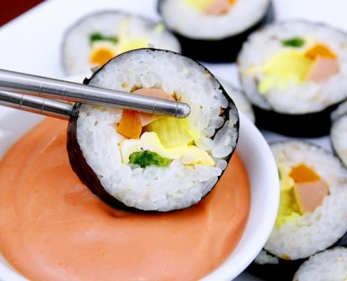 nước chấm kimbap, nước chấm, kimbap, cách làm nước chấm kimbap giúp thêm phần ngon miệng