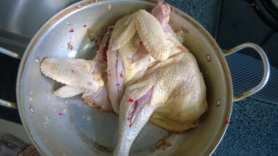 thịt gà, món gà, gà nướng, gà, cách làm gà nướng giấy bạc nguyên con thơm phức