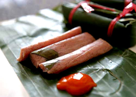 thịt lợn, thịt heo, nem chua, món nem, cách làm nem chua bằng thịt heo (lợn) đơn giản mà ngon nhất