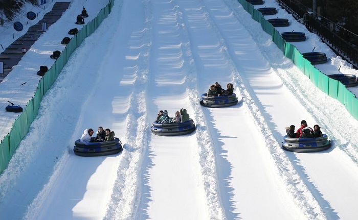 trải nghiệm công viên tuyết- snow buster hàn quốc mùa đông, trải nghiệm công viên tuyết- snow buster hàn quốc mùa đông