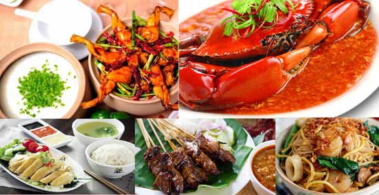 Top 5 món ăn nức tiếng nhất của ẩm thực Singapore
