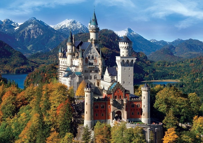 Du lịch Đức tham quan những lâu đài cổ tích