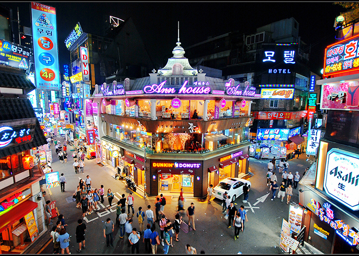 Khu Phố Hongdae - Con phố hiện đại nhất Hàn Quốc