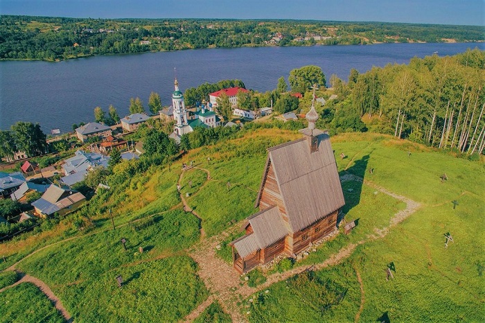 bức tranh làng quê nước nga bên dòng volga - baltic, bức tranh làng quê nước nga bên dòng volga - baltic