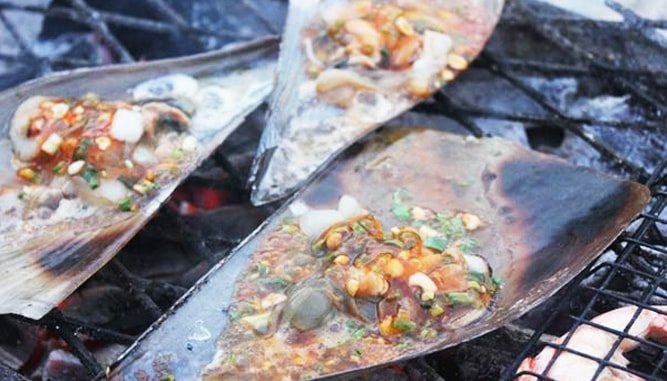 “độc đáo” chợ hải sản ăn liền đà nẵng ngon, bổ, rẻ “nức tiếng gần xa”