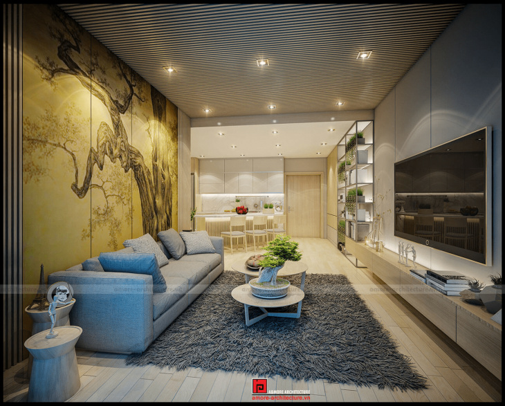 mẫu thiết kế nội thất chung cư uy tín tại a&more đẹp