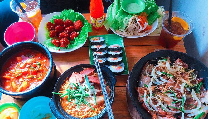 12 địa điểm lý tưởng để thưởng thức món ăn hàn quốc tại đà nẵng