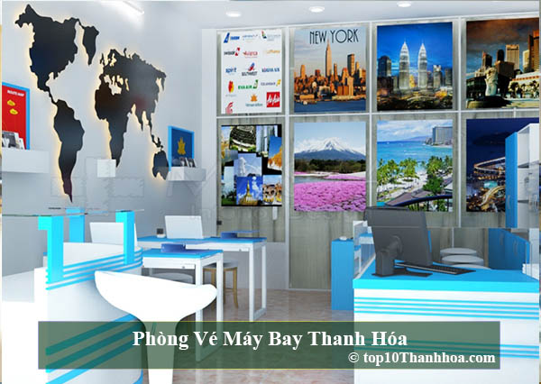 Top 10 Phòng vé máy bay cung cấp vé chính hãng uy tín tại Thanh Hóa