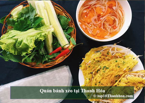 Top 10 Quán bánh xèo đậm vị ngon hấp dẫn tại Thanh Hóa