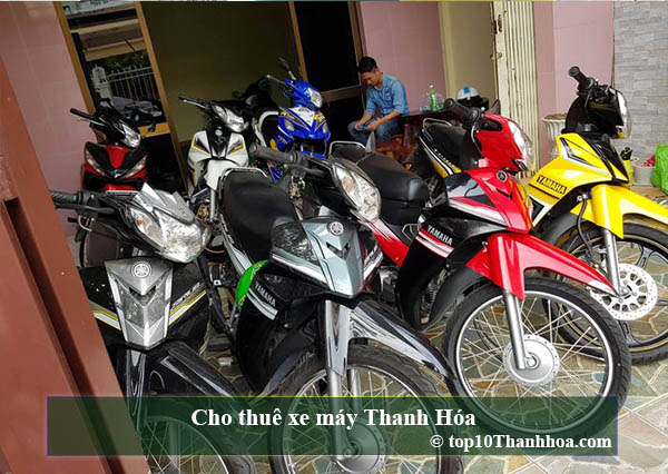 Top các cửa hàng cho thuê xe máy uy tín và chất lượng tại Thanh Hóa