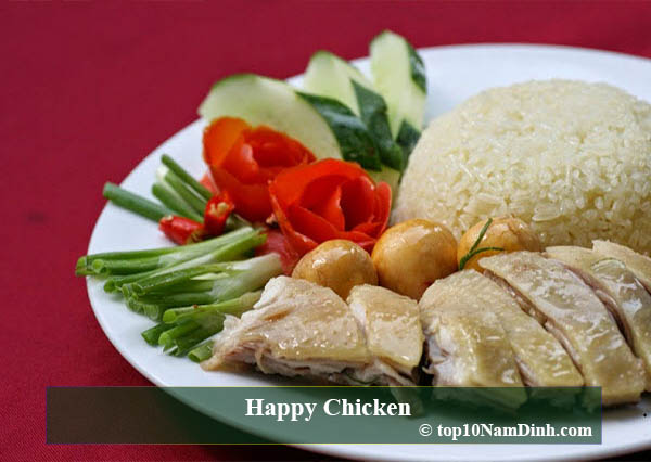 Top 10 quán cơm gà ngon, bổ dưỡng tại Nam Định