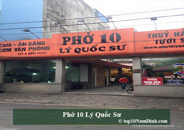 top 10 quán ăn sáng ngon, chất lượng tại nam định