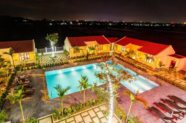 Top 10 resort Ninh Bình giá rẻ có hồ bơi view rừng núi xanh mát