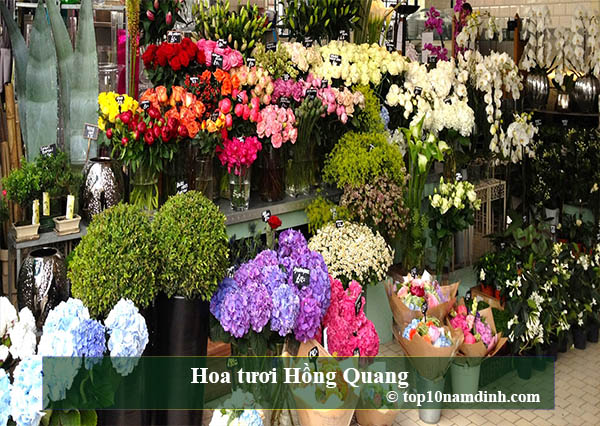 địa chỉ cửa hàng hoa tươi đẹp, chất lượng tại nam định