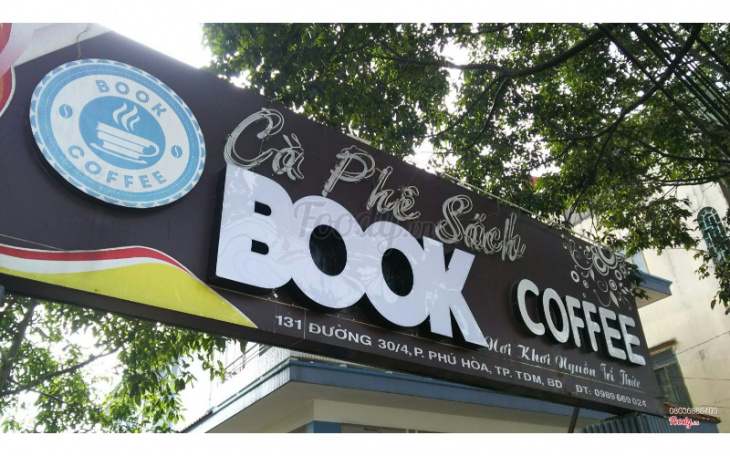 Book Coffee để thỏa đam mê chụp choẹt cùng sách