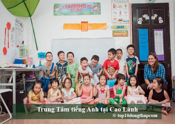 Top 10 trung tâm tiếng anh thành phố Cao Lãnh, Đồng Tháp