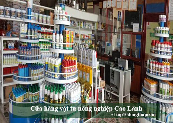 Top cửa hàng vật tư nông nghiệp thành phố Cao Lãnh, Đồng Tháp