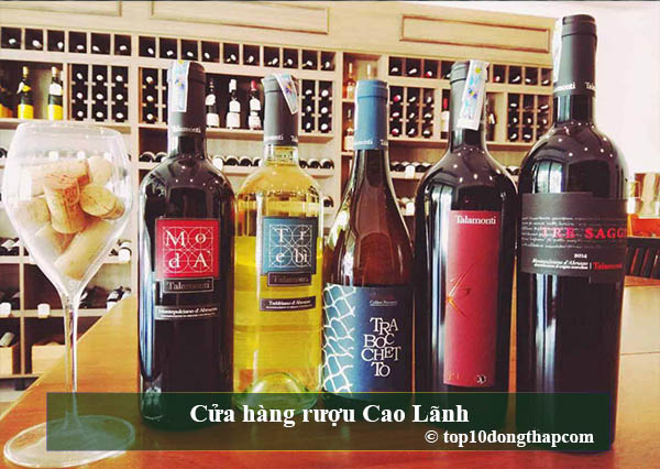 Top cửa hàng rượu ngon thành phố Cao Lãnh, Đồng Tháp