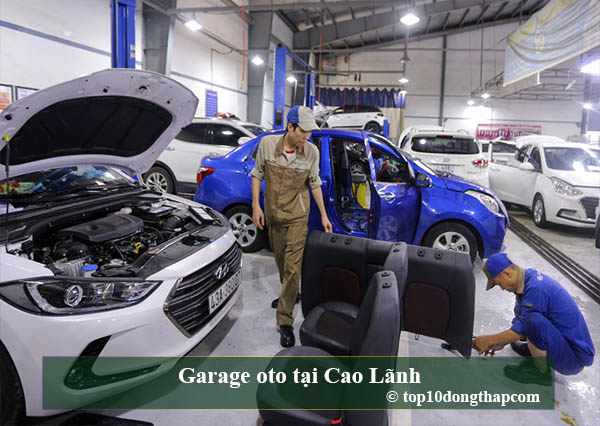 top các garage oto thành phố cao lãnh, đồng tháp