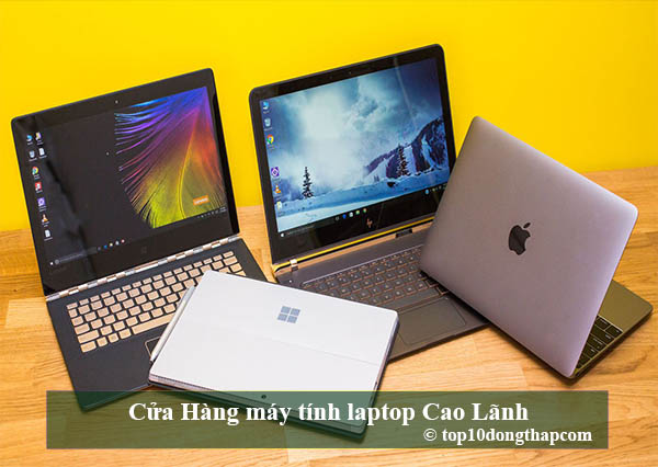 Top 10 cửa hàng bán máy tính laptop thành phố Cao Lãnh, Đồng Tháp.