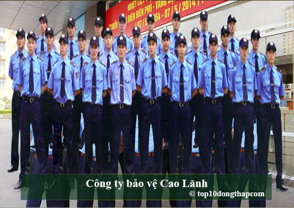 Top 10 công ty bảo vệ thành phố Cao Lãnh, Đồng Tháp