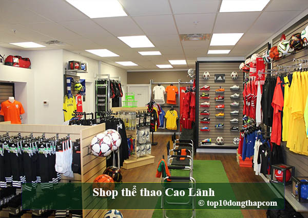 Top 10 shop đồ thể thao tại thành phố Cao Lãnh, Đồng Tháp
