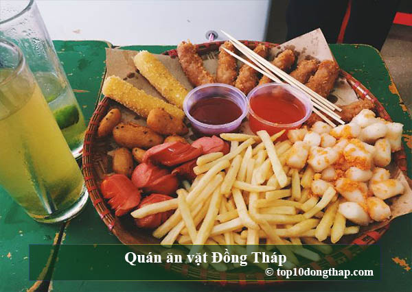 Top 10 quán ăn vặt tại thành phố Cao Lãnh, Đồng Tháp