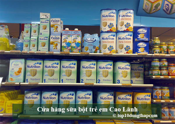 Top cửa hàng sữa bột trẻ em thành phố Cao Lãnh, Đồng Tháp