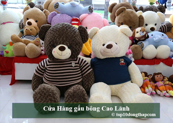 Top cửa hàng gấu bông thành phố Cao Lãnh, Đồng Tháp