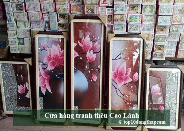 Top cửa hàng tranh thêu thành phố Cao Lãnh, Đồng Tháp